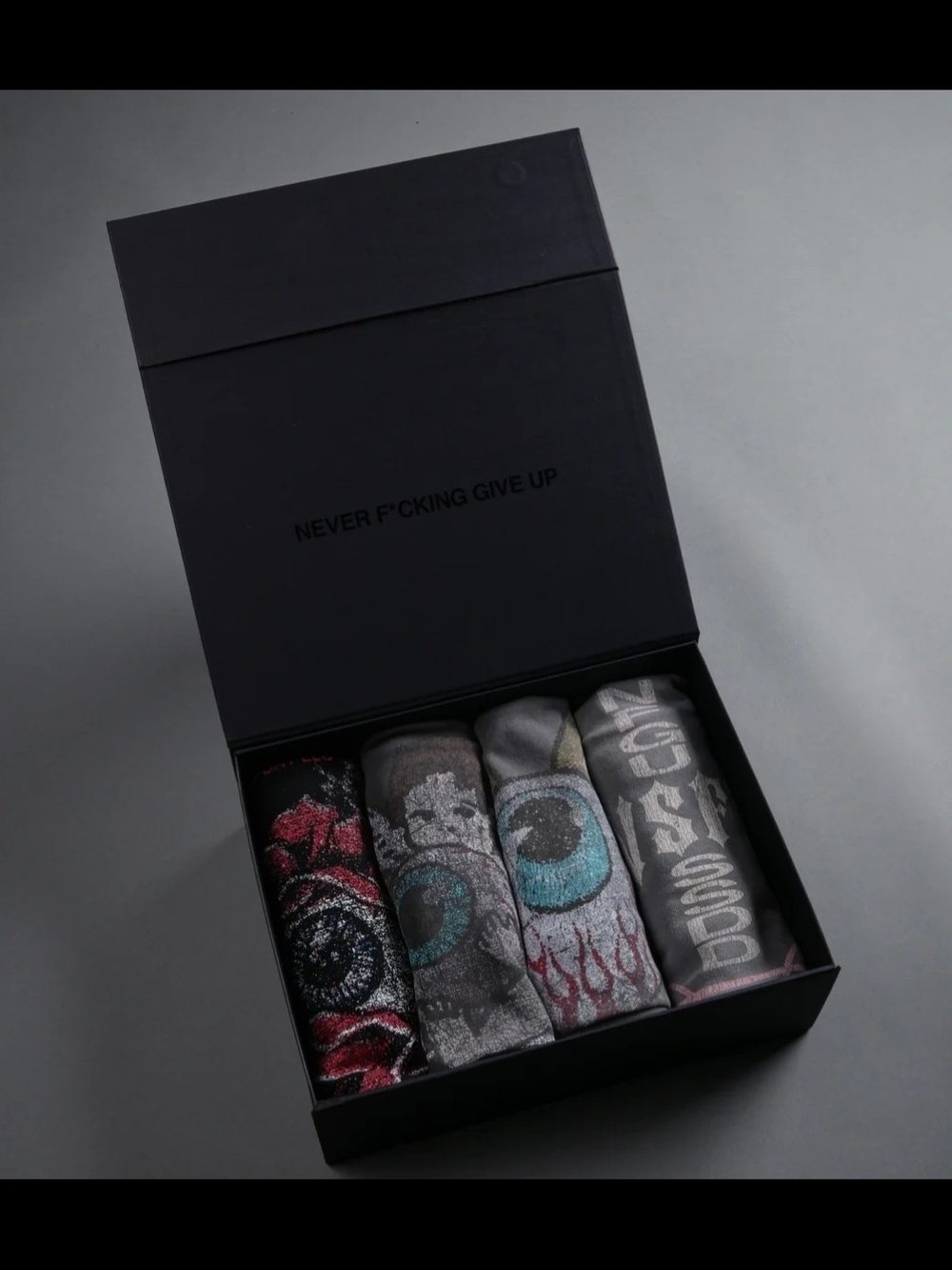 Darc Sport Von Dutch "Side-By-Side" Tee Box Set in Black - Large